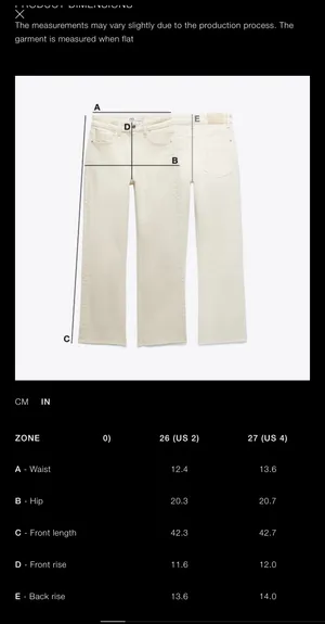 ZARA Mid-Rise Jeans thumbnail 4