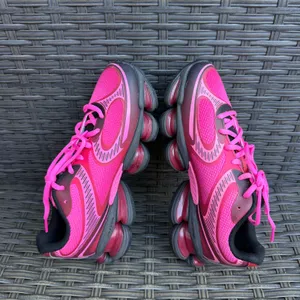 New Balance 9060 Pink Burgundy Black Mesh Running size 5.5/ 7 women thumbnail 7