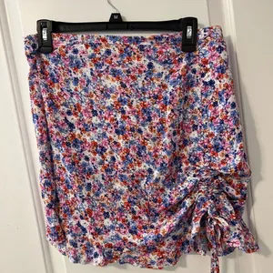 Floral skirt Pink Size L thumbnail 1