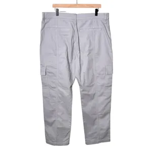 Madewell The Garment Dyed ‘90s Straight Cargo Pant Solstice Grey Blue Size 33 thumbnail 7