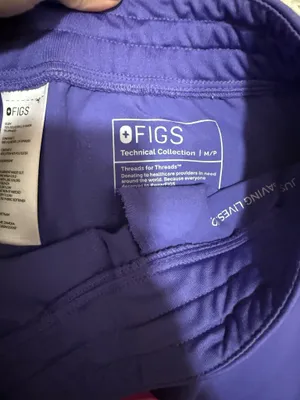 FIGS Purple Zamora Jogger Scrub Pants thumbnail 4