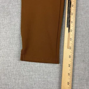 Spanx Leggings Womens L Brown Ankle Microfleece Shaping Stretch Comfort thumbnail 5