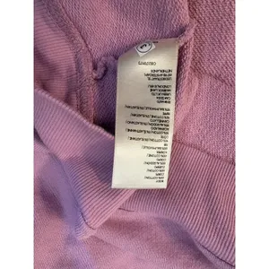 Pilcro Crewneck Sweatshirt Amour/Red Heart Embroidery Pink Sz. Medium Anthro NEW thumbnail 8