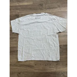 7 Gray Bulldog Graphic‎ T-Shirt Short Sleeve Crew Neck thumbnail 3