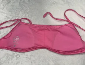 Hollister Pink Ribbed Swim Bikini Set thumbnail 11