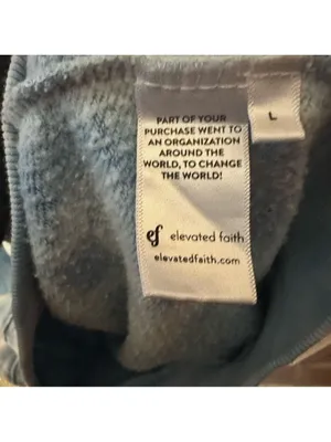 Elevated Faith More Than Enough Oversized Unisex Crewneck Sweatshirt thumbnail 10