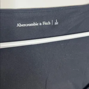 Abercrombie and Fitch square neck long sleeve stretchy fitted top thumbnail 5