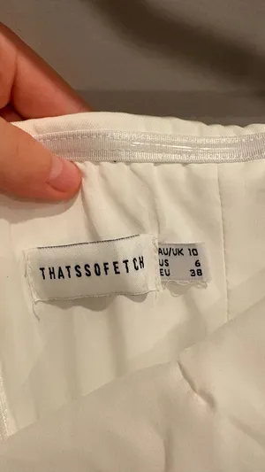 That’s so Fetch Mini Dress White thumbnail 4