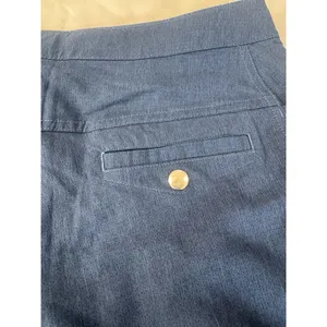 ZYIA Active Not Just A Trail Hiking Shorts Blue Womens Large 6 Pockets Cuffed L⁠ thumbnail 7