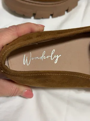 Wonderly Lana Women's Suede Lug Sole Penny Loafers thumbnail 2