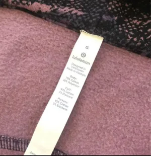 Lululemon EUC  purple scuba hoodie ~ 6 thumbnail 5