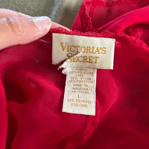 Vintage Victoria’s Secret Gold Label 90s Bodysuit Lingerie beaded lace thumbnail 5