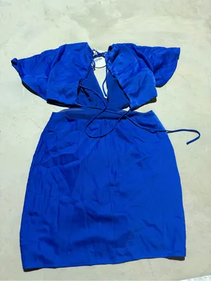 Princess Polly NWT Mischa Mini Dress blue 12 thumbnail 7