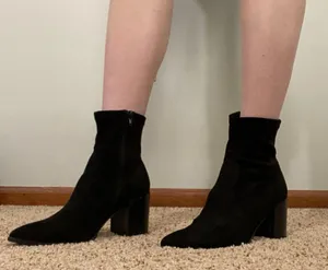Steve Madden Suede Ankle Booties thumbnail 2
