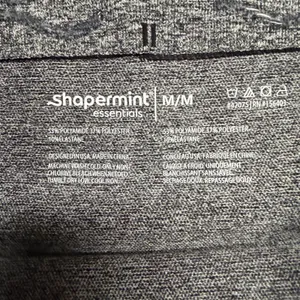 Shapermint Essentials High Waisted Shaping Leggings Gray Heather Medium NEW thumbnail 3