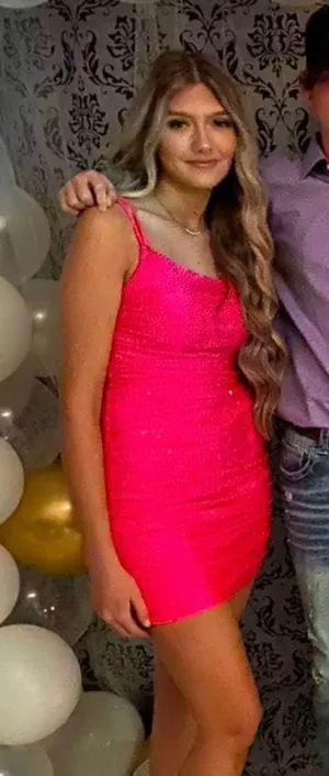 Pink Homecoming / Formal Dress thumbnail 1