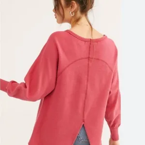 Free People Rose Amelia Thermal Top thumbnail 4