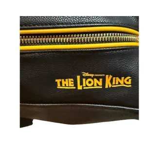 New Disney The Lion King Broadway Musical‎ Mini Backpack Black Yellow Simba thumbnail 5