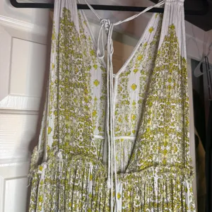Free People Eloise Mini Dress – Boho Floral Festival Style | Size Large thumbnail 4