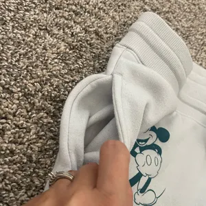 Women's Disney Mickey Mouse Jogger Sweatpants Gray Size M thumbnail 4
