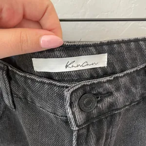KanCan Black Frayed Hem Distressed Jean Shorts thumbnail 3