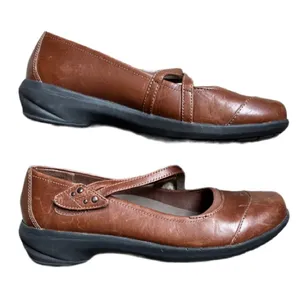 ABEO Smartsystem 3595 Brown Leather Mary Jane Shoes Size 8.5 thumbnail 5