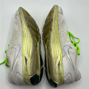 Nike Lunarglide 4 Athletic Sneakers Sz 8.5 Neon Green & White Lunarlon thumbnail 10