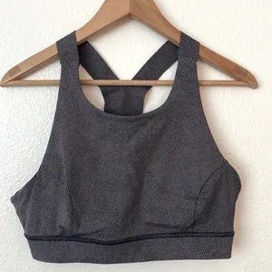 Lululemon 12 Fast & Free Bra in Disperse Dusky Lavender Black thumbnail 4