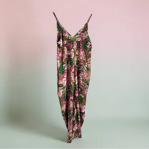 Tyche Tropical Floral Maxi Dress with Pockets thumbnail 2