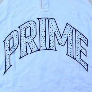 Rock Salt Prime Oversized Cropped Fit New With Tags White Cream Grey thumbnail 3