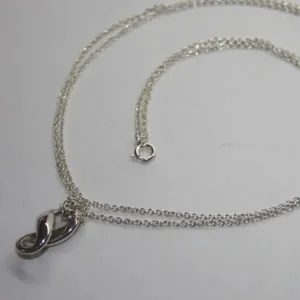 Tiffany & Co. Sterling Silver figure 8 infinity necklace thumbnail 2