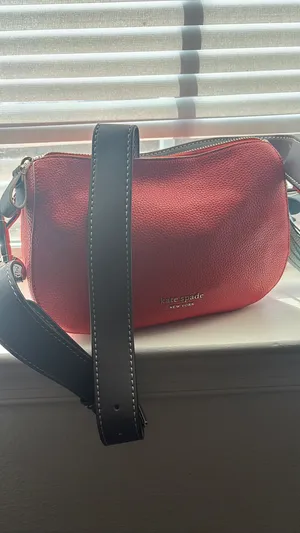 Kate Spade Crossbody Leather Pebbled orange  thumbnail 6