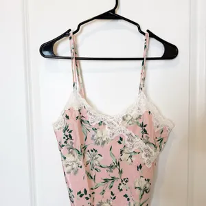 Victoria's Secret Pink VTG Fairy Lace Bodysuit Medium Gold Label Y2K 90s Romantic thumbnail 2