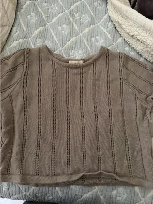 LA Hearts Crop Sweater Top thumbnail 2