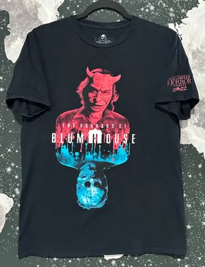 Universal Studios Halloween Horror Nights Shirt Black Size M thumbnail 1