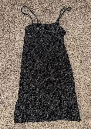PULL AND BEAR sparkling dress thumbnail 1