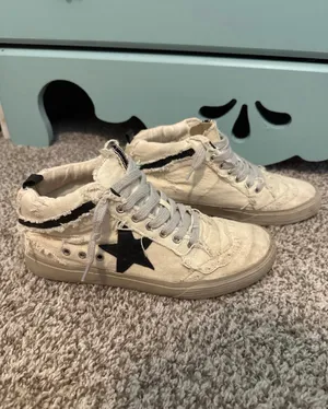 SHUSHOP Paulina Sneakers White Size 7.5 thumbnail 4