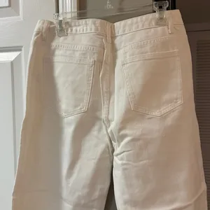 $115 NWT LICHI HIGH RISE WESTERN FLARE JEANS, white 28 thumbnail 8