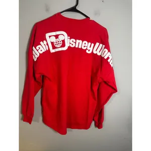 Disney Parks Walt‎ Disney World Spirit Jersey Red Est 1971 Puff Print XS thumbnail 3