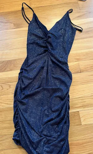 Lucy in the Sky Navy Blue Dress thumbnail 1