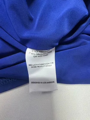 Lucy in the Sky - Los Angeles - Blue Maxi Dress -‎ Size XS - NEW Without Tags. thumbnail 9