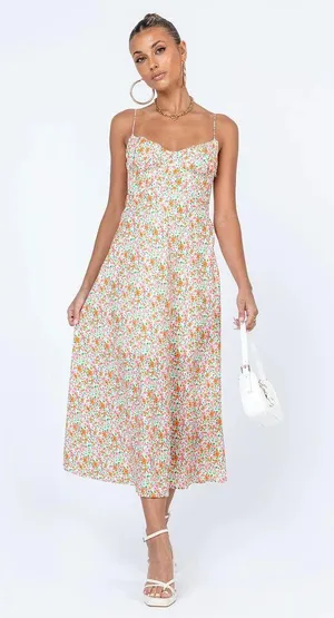 Princess Polly NWT  AMARA MIDI DRESS MULTI thumbnail 3