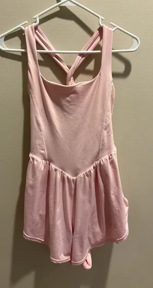 FP Movement by Free People Light Pink Romper thumbnail 1