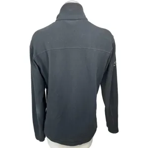 Patagonia Womens Black Iconiq Capital Zip Fleece High Neck Sweater Jacket Top M thumbnail 2