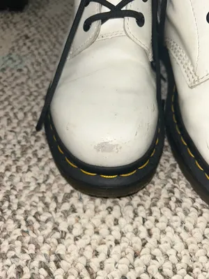 Dr. Martens White Boots thumbnail 5