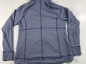 Talbots Blue and White Hooded Zip thumbnail 10