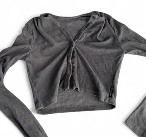 Missguided Women's Grey and Blue Jumper thumbnail 1