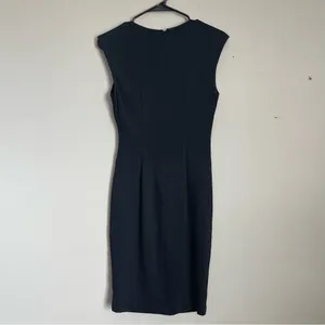 CACHE | Black Sheath Dress Sz 4 thumbnail 6