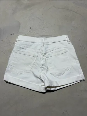 J. Crew White Women’s Rolled-Hem Denim Shorts NWT MSRP$60 25 thumbnail 8
