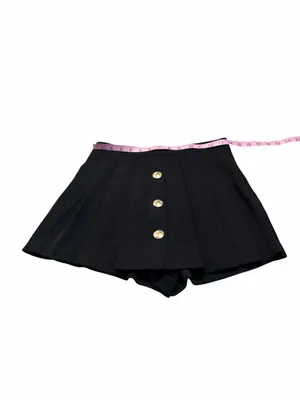 ZARA pleated black skort thumbnail 4